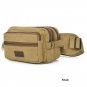 Vintage Canvas Fanny Pack Waist Belly Bag Hip Tool Pouch for All Purpose Use