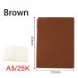 A5 Leather Journal Notebook with Lined Paper and Pen Loop 256 Pages ,Brown