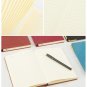 A5 Leather Journal Notebook with Lined Paper and Pen Loop 256 Pages ,Brown