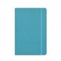 Banded Leather Hardcover Notebook, Lined Paper Journal Ruled Book, A5 192 Pages