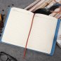 A5 Synthetic Leather Password Lock Diary Journal Lined Paper Notebook - Black