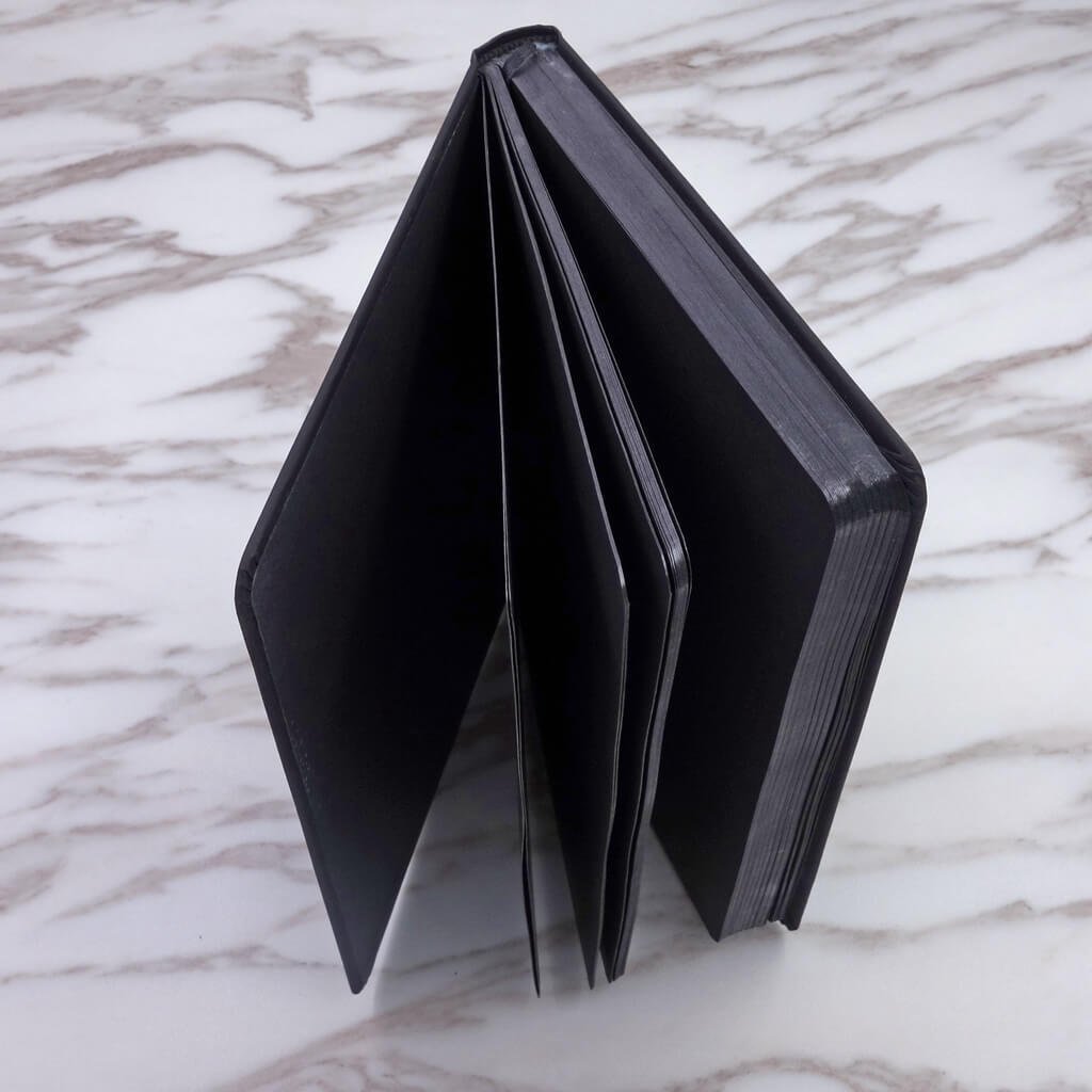 Black Paper Notebook