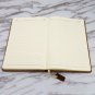 Faux Leather Writing Journal Dairy, Wood-like Hardcover Notebook, A5 240 Pages