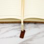 Faux Leather Writing Journal Dairy, Wood-like Hardcover Notebook, A5 240 Pages