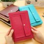 Portable Business Notebook with Pocket, Leather Cover Journal to Write in, A5