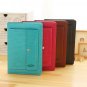 Portable Business Notebook with Pocket, Leather Cover Journal to Write in, A5