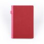Medium A5 Index Leather Notebook Hardcover Index Tab Divider Paper Lined Journal