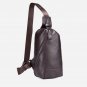 Men's Outdoor Genuine Leather Casual Vintage Chest Pack Shoulder Crossbody Bag