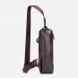 Men's Outdoor Genuine Leather Casual Vintage Chest Pack Shoulder Crossbody Bag