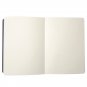 Black Traveler Pocket Journal Sketch Acid Free Blank White Paper Note Pad 6"*8"