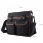 12" Tool Bag for Work Heavy Duty Electrician Bag Hardware Toolkit Shoulder Strap
