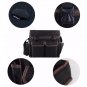 12" Tool Bag for Work Heavy Duty Electrician Bag Hardware Toolkit Shoulder Strap