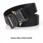 Tactical Belt, Military Style Webbing Riggers Web Belt with Heavy Duty Buckle