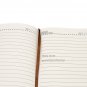 Notetimes My Secret Diary with Code Lock, Black Leather Journal A5, Gift for Kid