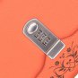 B6 Orange Cover Journal Lined Paper Diary Writing Notebook With Combination Lock