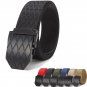 Nylon Canvas Breathable Military Tactical Men Waist Belt with Metal Buckle