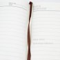 A5 Marble Notebook Diary with Lock Leather Hardcover Lined Paper Writing Journal