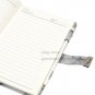 A5 Marble Notebook Diary with Lock Leather Hardcover Lined Paper Writing Journal