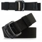 Heavy Duty Double D Ring Belt Men's Tactical No Hole Webbing for Every Day Use