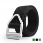 Casual Outdoor Nylon Canvas Military Style Tactical Webbing Waist Belt for Men