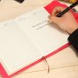 100 sheets Blank Journal with Password Lock Universal Diary 5.8" x 8.3" - Red