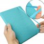 College Ruled Writing Journal Leather Bound Notebook Medium 192 Pages -Black