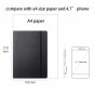 Black Elastic Closure Journal Sketch Acid Free Blank White Paper Note Pad 6"*8"