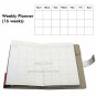 Notebookpost Forest Theme Leather Secret Lock Diary journal Dotted Grid Paper