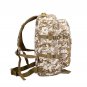 Mens 35L Tactical Canvas Backpack for School Hiking Camping Bag Adjustable Strap