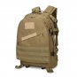 Mens 35L Tactical Canvas Backpack for School Hiking Camping Bag Adjustable Strap