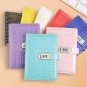 Girls Purple Secret Diary Journal with Lock Faux Leather Stones Cover Notebook