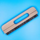 11 inch Long Wallpaper Smoothing Brush Flat Tool, Bristle Brush with Wood Handle
