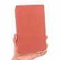 A6 Pocket Size Paper Journal with Pen Wide Ruled Brown Leather Cover 240 Pages