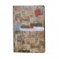 B5 Hard Cover Vintage Journal Notebook Lined Paper Diary Planner Cardboard