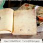 B5 Hard Cover Vintage Journal Notebook Lined Paper Diary Planner Cardboard