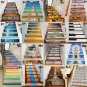 6Pcs 3D Selfadhesive Staircase Stair Riser Floor Sticker DIY Wall Decal Fashion
