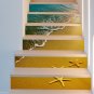 6Pcs 3D Selfadhesive Staircase Stair Riser Floor Sticker DIY Wall Decal Fashion
