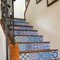 6Pcs 3D Selfadhesive Staircase Stair Riser Floor Sticker DIY Wall Decal Fashion