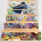 6Pcs 3D Selfadhesive Staircase Stair Riser Floor Sticker DIY Wall Decal Fashion