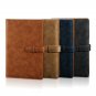A5 Business Leather Cover Notebook Journals Vintage Writing Book Diaries Planner