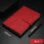 A5 Business Leather Cover Notebook Journals Vintage Writing Book Diaries Planner