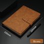 A5 Business Leather Cover Notebook Journals Vintage Writing Book Diaries Planner