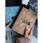 Retro Leather Vintage Journal Notebook Lined Paper Diary Planner With Lock