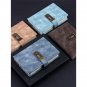 Retro Leather Vintage Journal Notebook Lined Paper Diary Planner With Lock