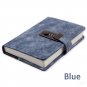 Retro Leather Vintage Journal Notebook Lined Paper Diary Planner With Lock