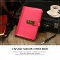 A5 Retro Leather Vintage Journal Notebook Lined Paper Diary Planner with Lock