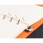 PU Leather Refillable Vintage Journal Notebook Lined Paper Diary Planner Buckle