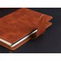 PU Leather Refillable Vintage Journal Notebook Lined Paper Diary Planner Buckle