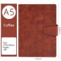 PU Leather Refillable Vintage Journal Notebook Lined Paper Diary Planner Buckle