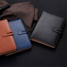 A5 Leather Cover Vintage Retro Journal Notebook Lined Paper Diary Buckle